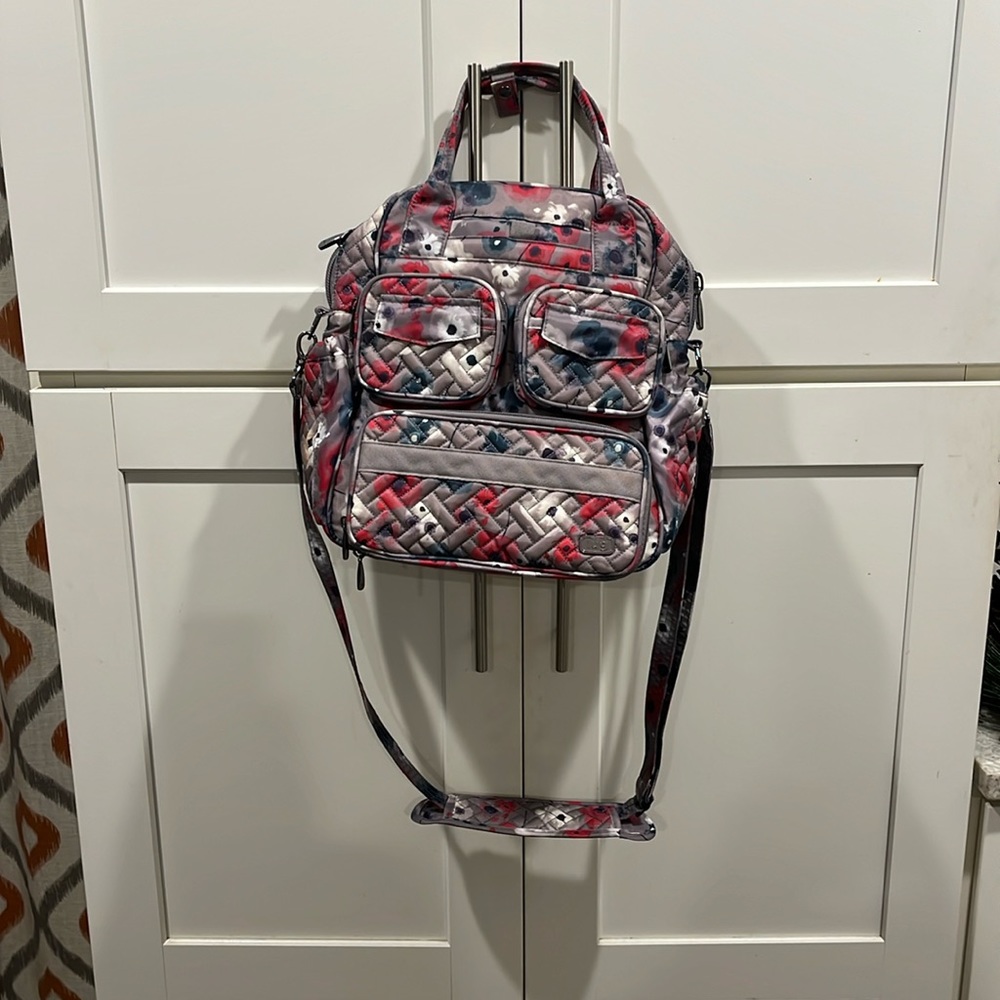 Lug Watercolor Pearl Mini Puddle Jumper.  Lightweight and easy clean.